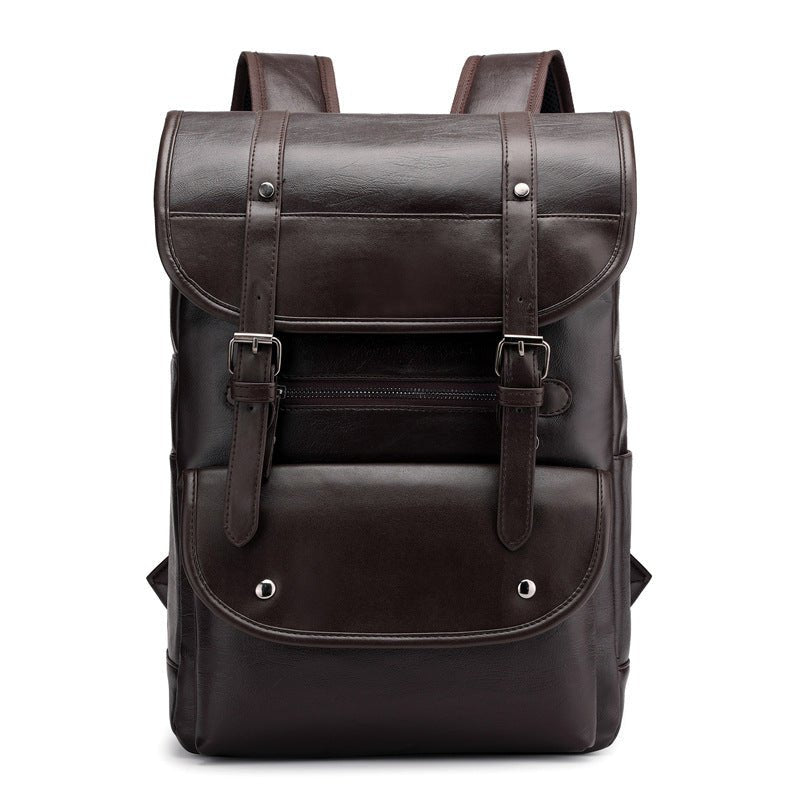 Men's Synthetic Leather Backpack