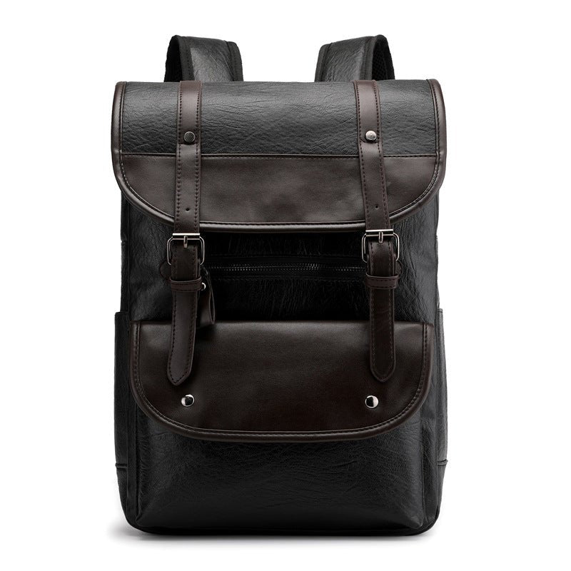 Men's Synthetic Leather Backpack