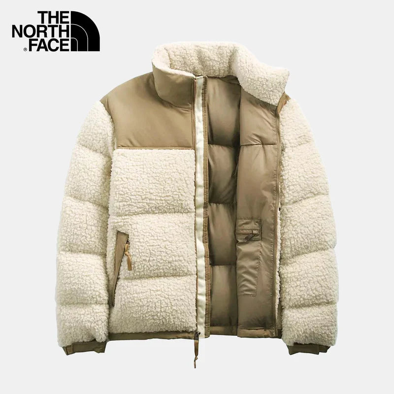 Unisex TNF Sherpa Jacket – Cozy Winter Fleece for Everyday Warmth & Style