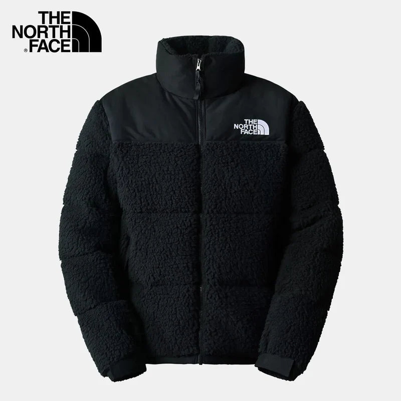 Unisex TNF Sherpa Jacket – Cozy Winter Fleece for Everyday Warmth & Style
