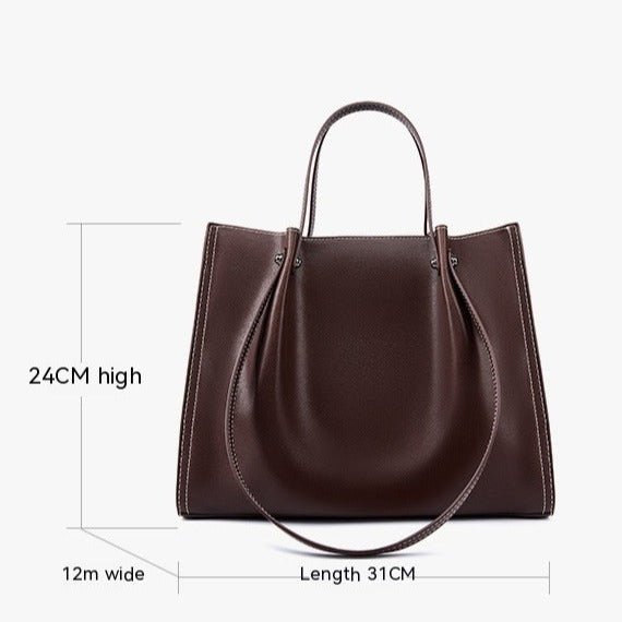 Women's Luxury One Shoulder Capacity Commuter Bag