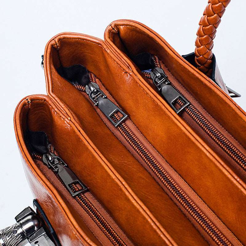 Women's Vintage Leather Handbag
